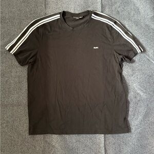 Michael Kors Black Tee with White Accents